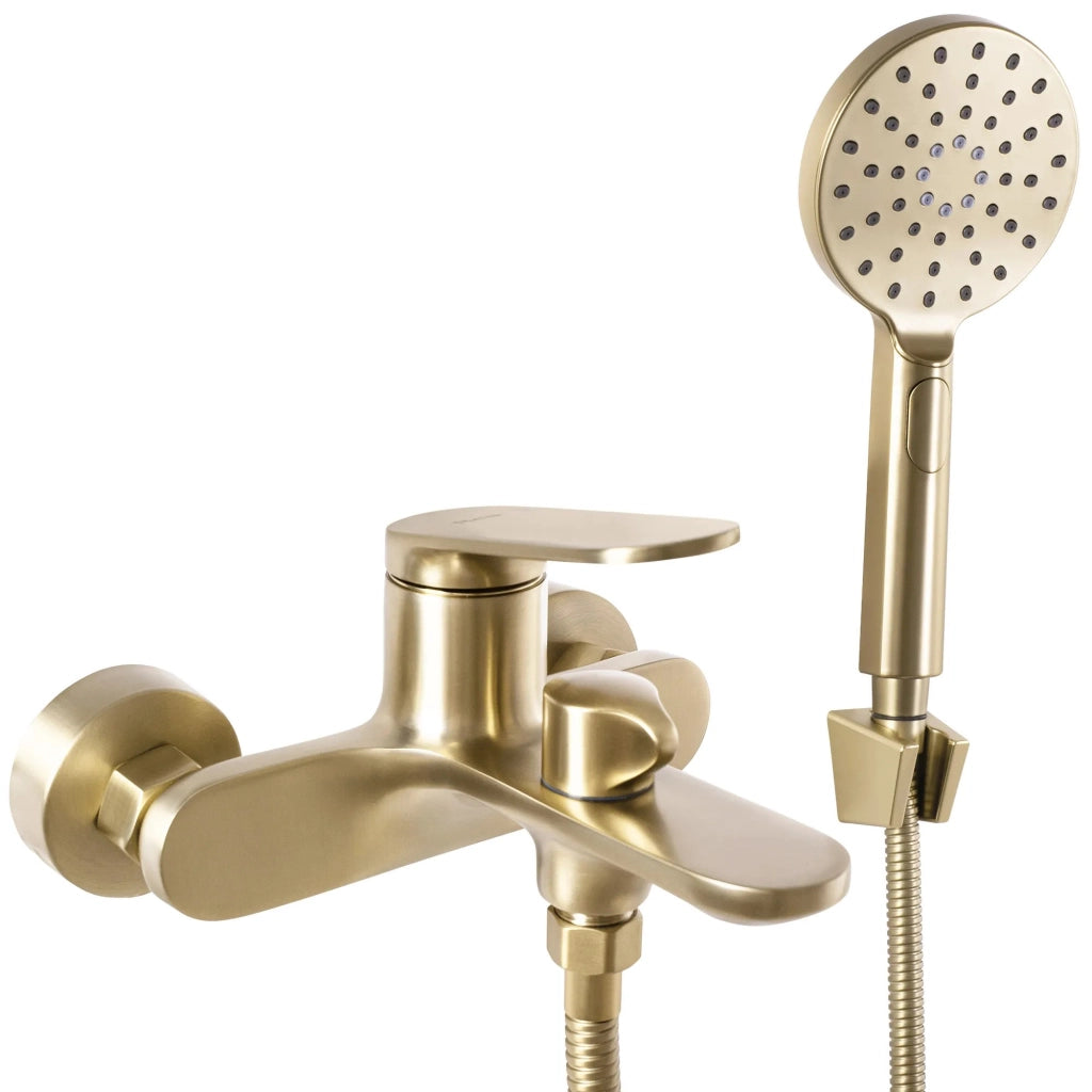 Rubinetto Da Vasca Rea Marco Brush Gold