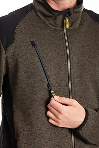 Rica Lewis 5430519 Richie Felpa Imbottita con Zip Collo Alto 300 g Vestibilita' Regolare 100% Poliestere colore Verde
