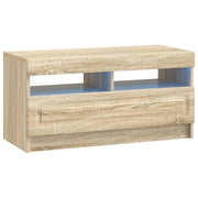Mobile TV LED Rovere Sonoma Legno ingegnerizzato 897877