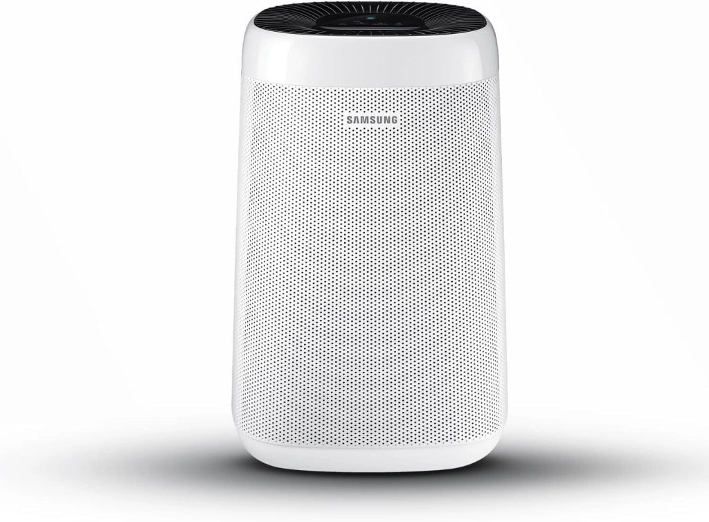 Samsung AX34R3020WW Purificatore d'Aria con Sistema di Purificazione Multistrato Copertura 34 mq 54 cm Bianco