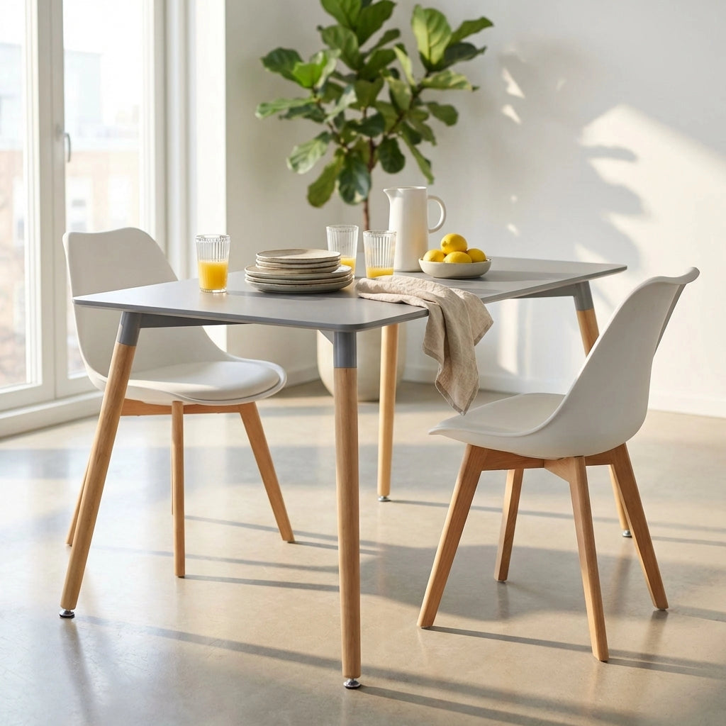 Tavolo da Pranzo in Plastica cm 140x80x75 - LYON