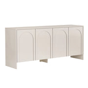 Credenza in legno "Arlen" - 180 x 45 x 80 cm - Crema
