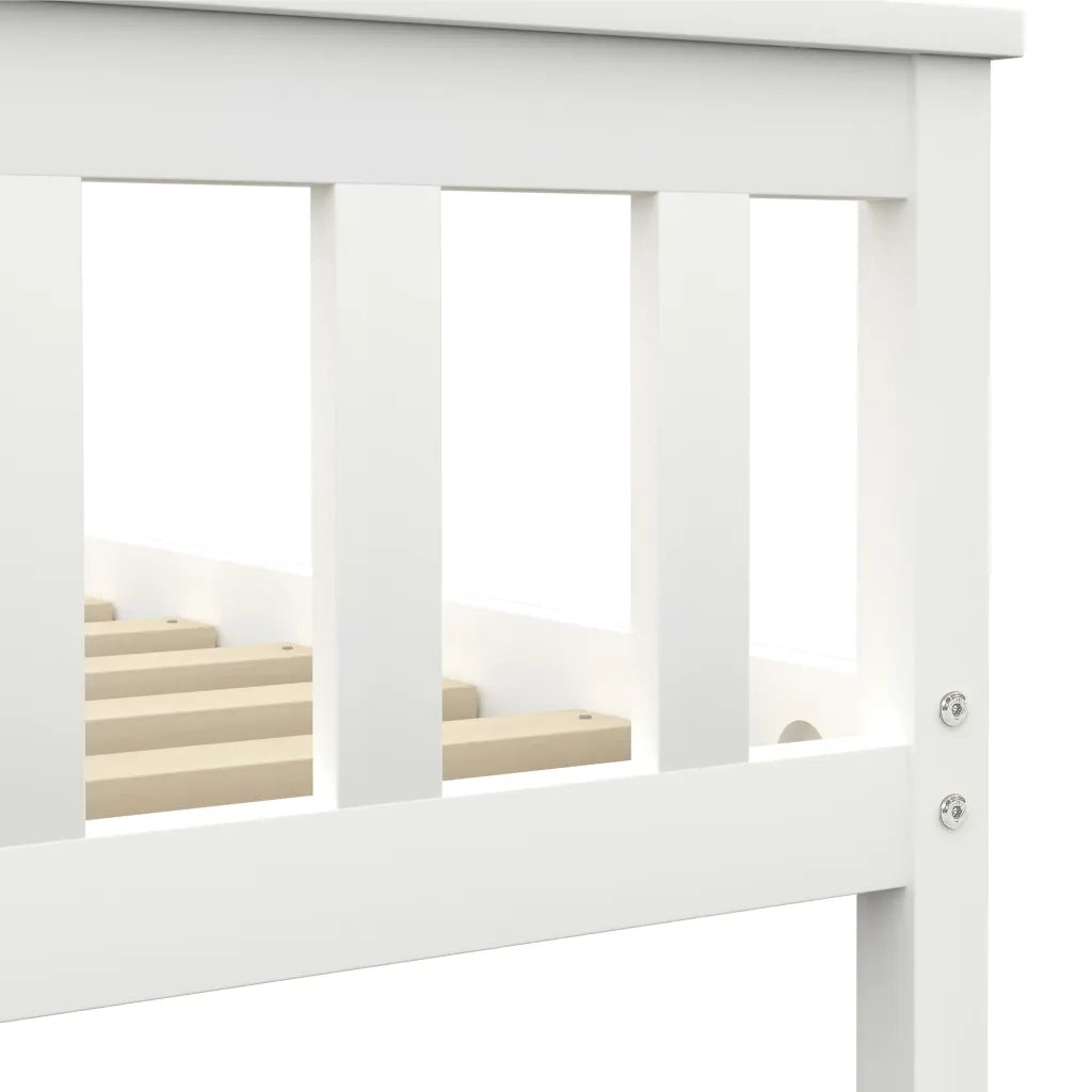 Giroletto Bianco in Legno Massello di Pino 100x200 cm  cod mxl 64554