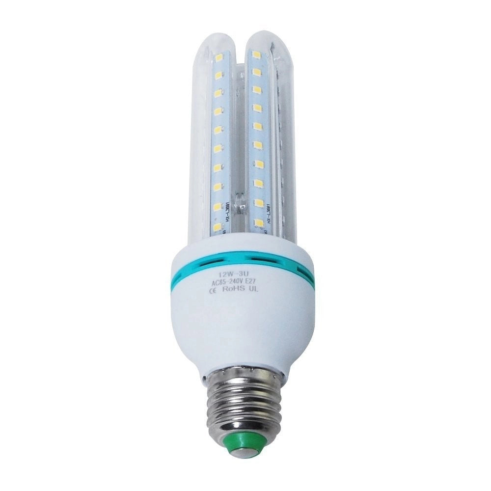 Trade Shop - Lampadina Lampada Tubo Led Luce Bianca Fredda Calda E27 Risparmio 3u 12w - -bianco Caldo      -