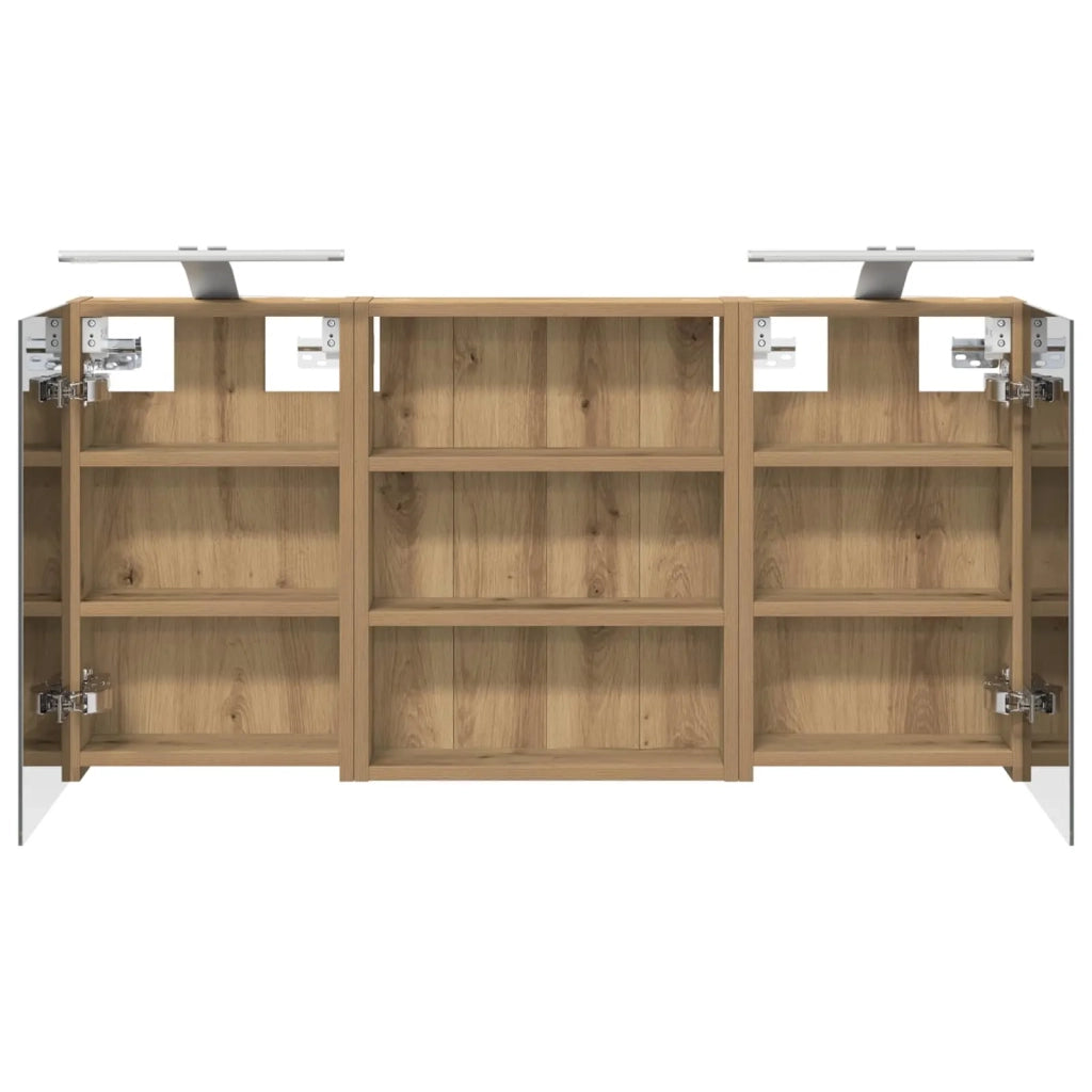 Set di Armadi da Bagno con lo scaffale 3 pcs 100 x 10,5 x 50 cm 3403695