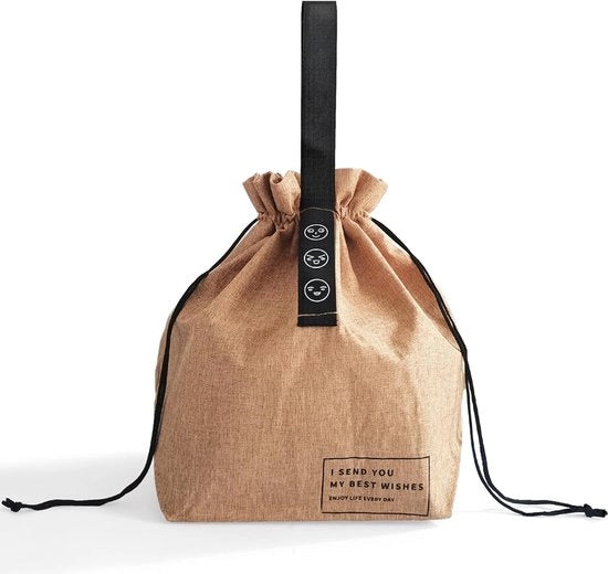 Borsa termica per picnic - impermeabile e pieghevole - 8 litri - 28 x 20 x 15 cm