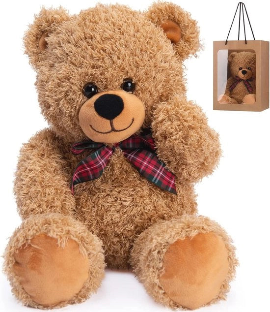 Orsacchiotto di Peluche per Bambini - 45 cm Marrone chiaro Regalo di Compleanno