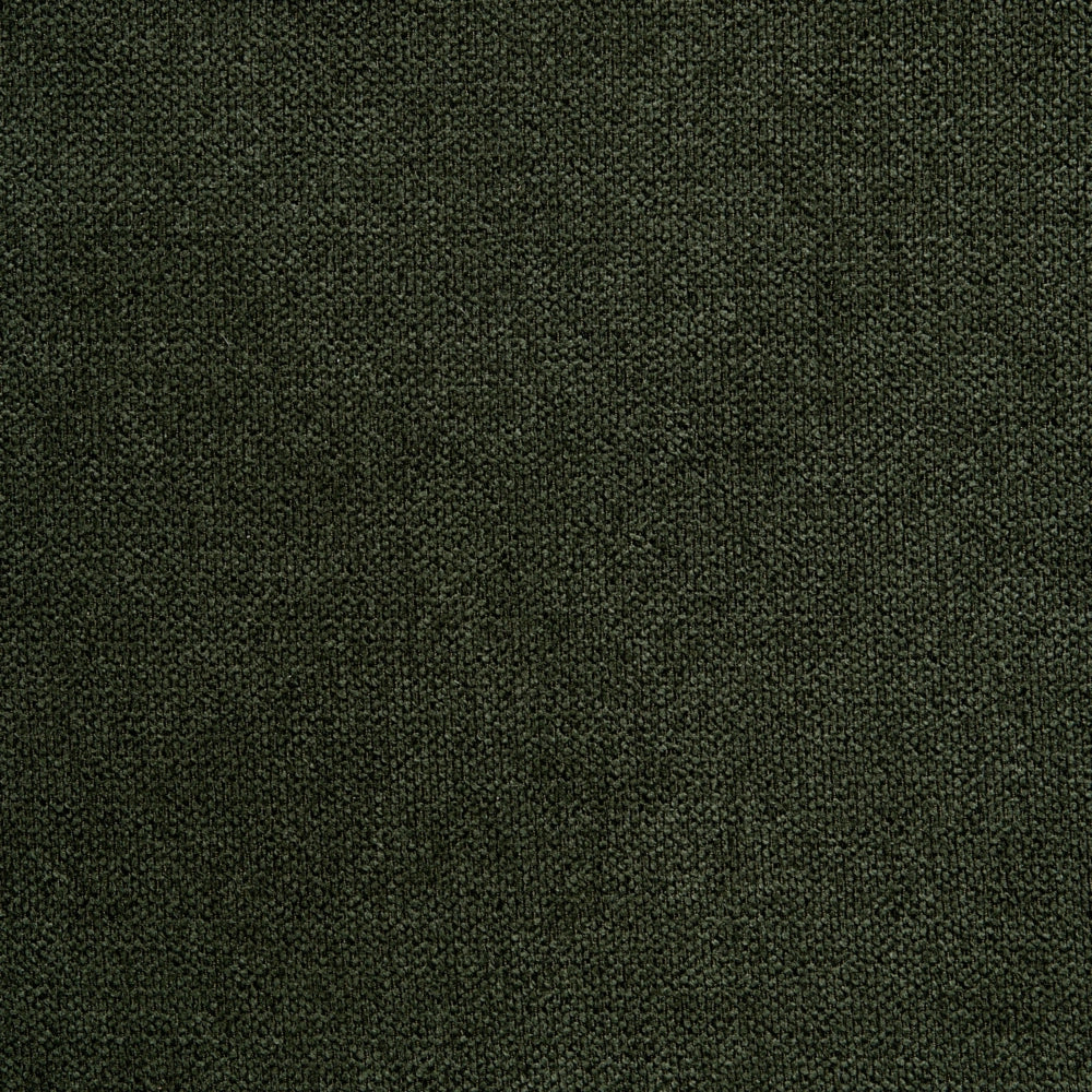 Set di 2 sedie da pranzo marrone scuro e verde scuro in legno di caucciù con seduta imbottita in poliestere Stile tradizionale