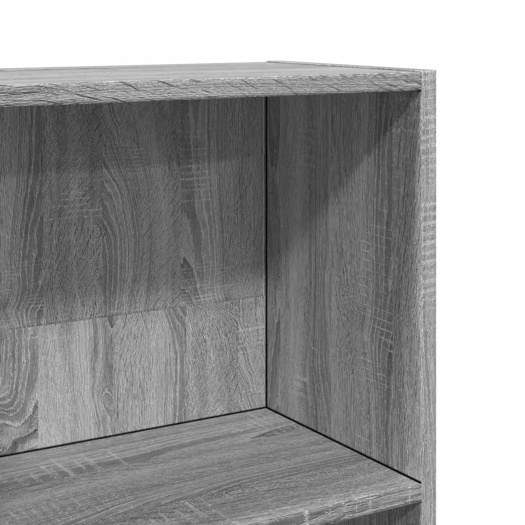 Libreria Grigio Sonoma 40x24x176 cm in Legno Multistrato 857797