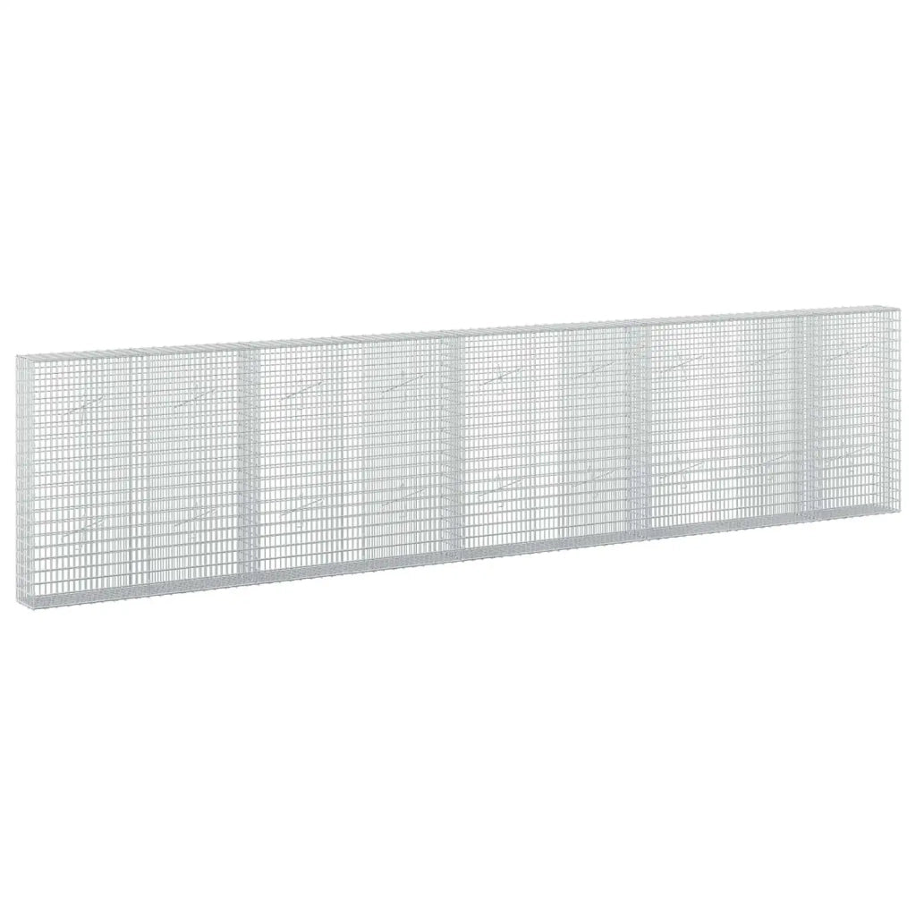 Gabione con Filo da 3,5 mm e Rete da 5x2,5 cm 450x20x100 cm 3461667