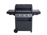 BARBECUE GAS 3 BRUCIATORI + FORNELLO CM.61X46 3 CLASSIC LBS DUAL GAS - 1 pezzi CAMPINGAZ
