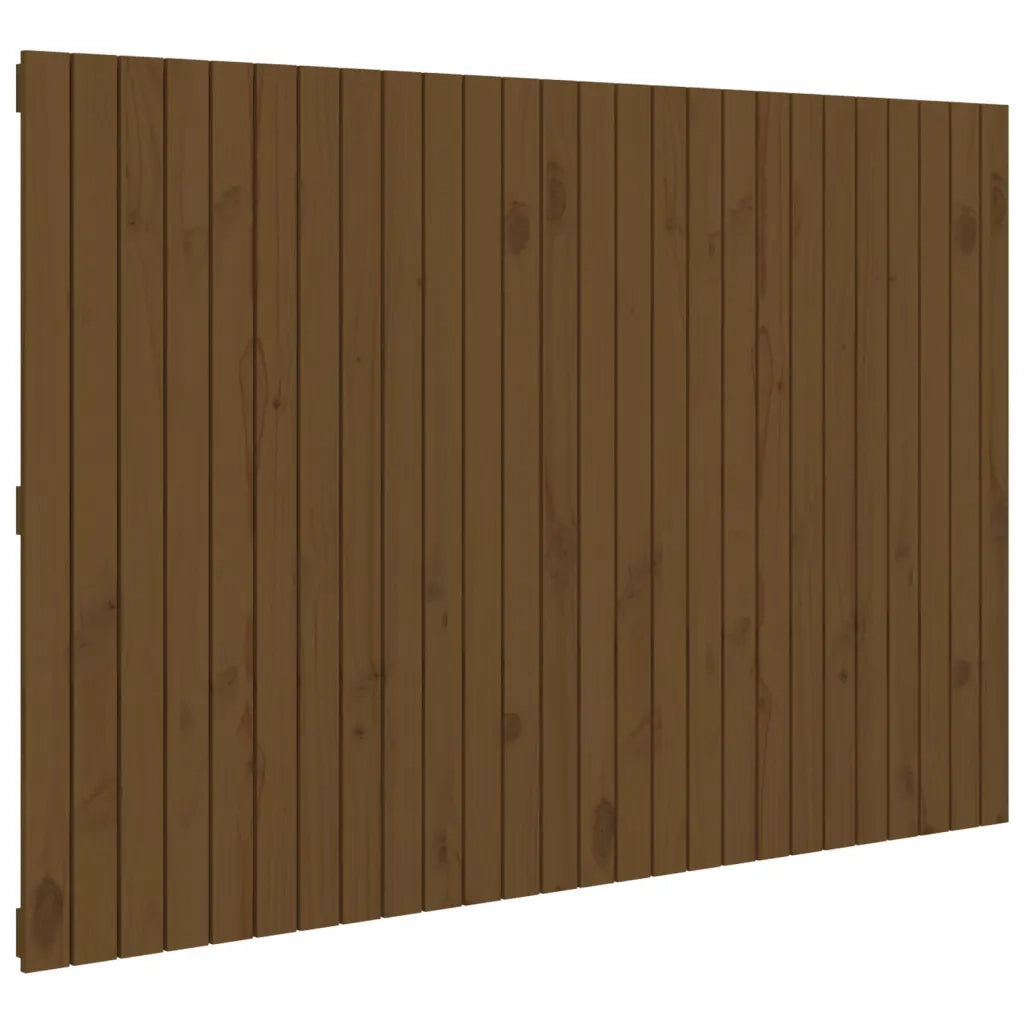 Testiera | Testata da Parete Ambra 166x3x110 cm in Legno Massello di Pino