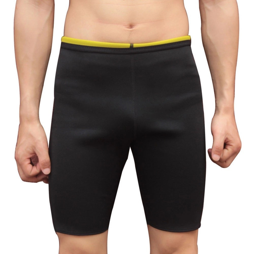 Trade Shop - Canotta + Pantalone Snellente Uomo Hot Shapers Training Dimagrante Palestra Tg. -