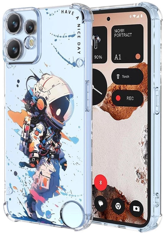 Copritelefono Stoppista - Translucido - TPU Siliconico - Ultraleggente - Copertura elegante - Compatibile con Nothing CMF Phone 2 Pro - Copritelefono
