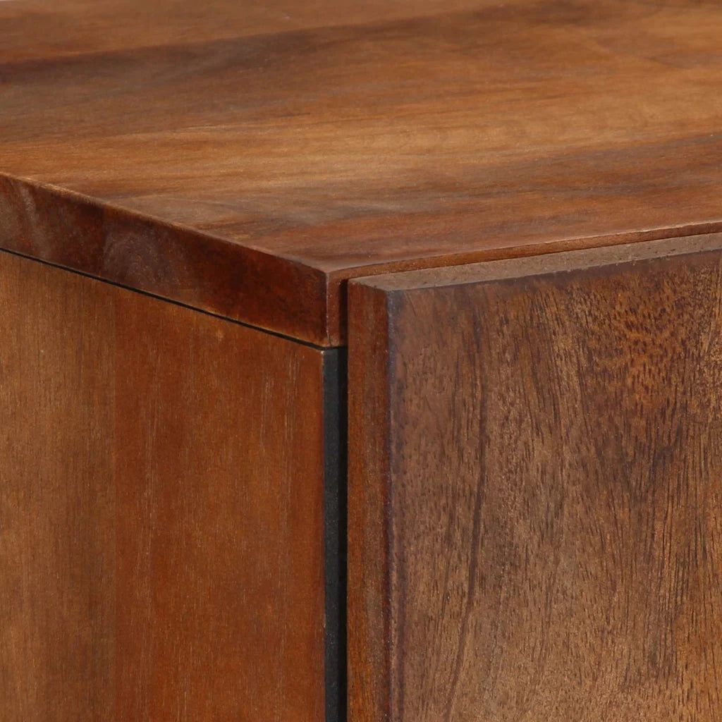 Credenza-Buffet-Armadio da cucina Marrone 60 x 33 x 100 cm Legno di mango massello