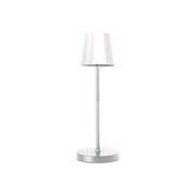 Vigor 3428510 Lampada da Tavolo Virna LED Dimmerabile 180 lm Ricaricabile USB 9 h Autonomia colore Bianco