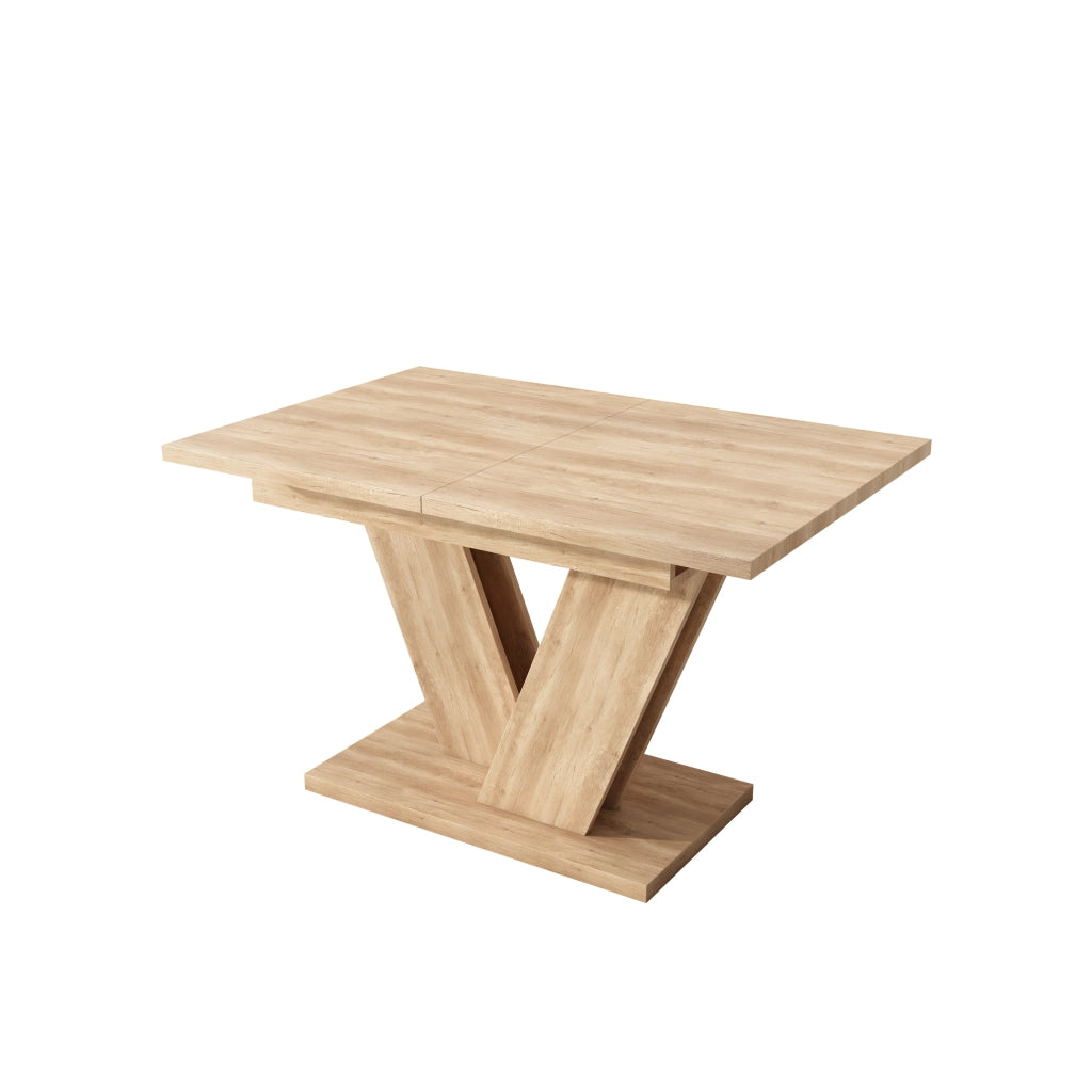 Tavolo da Pranzo Allungabile Rettangolare ¨C Xylo ¨C Rovere, 140/180x80 cm, 4-6 Persone