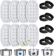 8 accessori per animali domestici gatti dispenser acqua elemento filtro dispenser acqua