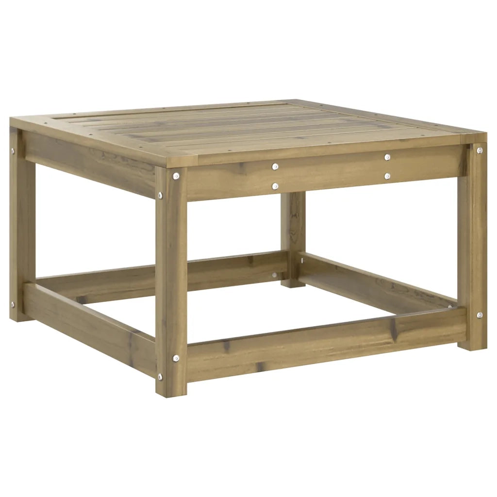 Poggiapiedi da Giardino in Legno Impregnato di Pino 844683