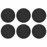 Pietra da Passo 6 pz Nero ? 44 x 2 cm Gomma CFW6281283