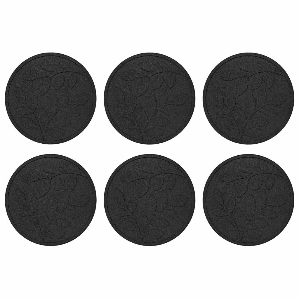Pietra da Passo 6 pz Nero ? 44 x 2 cm Gomma CFW6281283