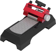Kit di affilatura per beigli con design di vite di serraggio - Pietra di affilatura 400/1000 Grit - Pietra di affilatura per coltelli - Mallo di regolazione - Guida di affilatura