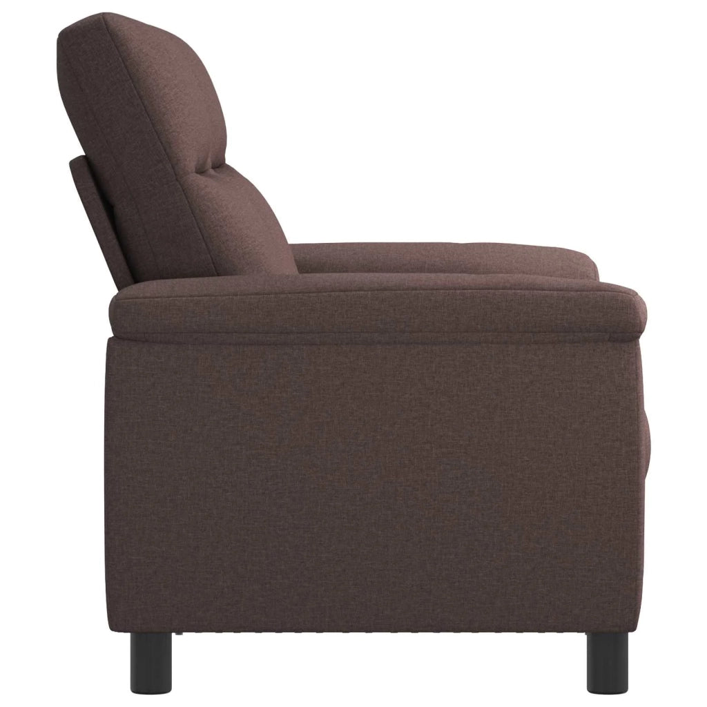 Divano Marrone Scuro 178 x 90 x 95 cm Tessuto 42040945