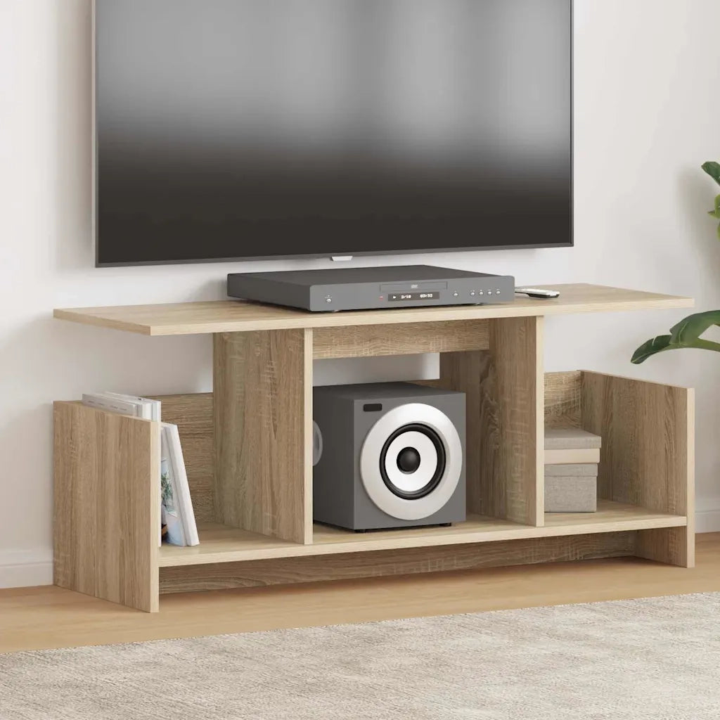 Supporto TV Rovere Sonoma 102 x 35 x 45 cm Legno multistrato