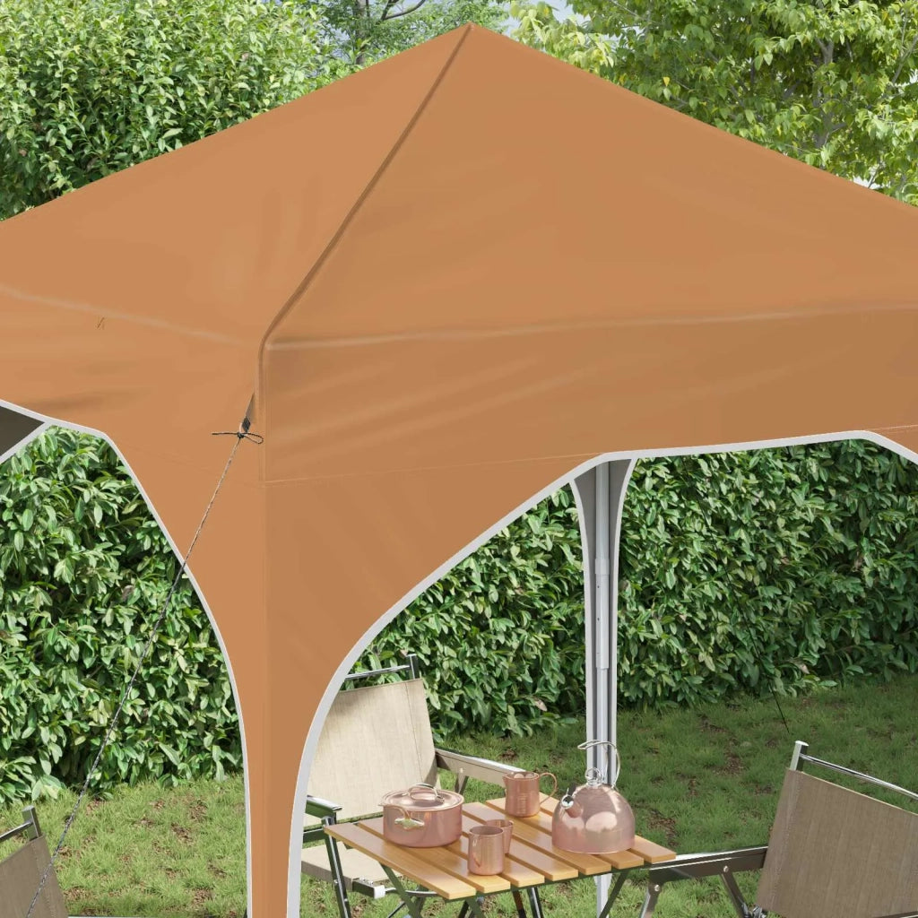 Tenda per feste a pop-up 194 x 194 x 245 cm Beige 42019815