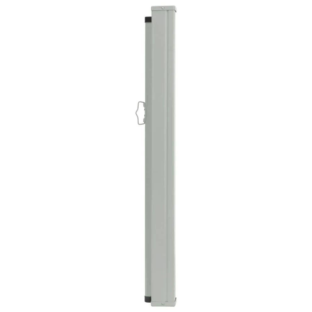 Tenda da sole laterale retrattile/schermo privacy per patio giardino terrazza balcone 100 x 300 cm grigio 02_0007183