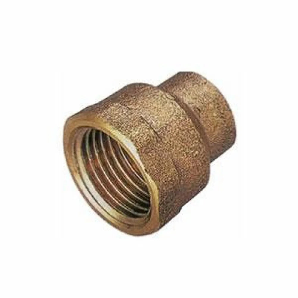 Manicotto f/f in bronzo a saldar e d.14x1/2  b08m3c79dz