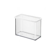 Contenitore premium rettangolare (trasparente guarnizione bianca) 2,1 lt. loft b