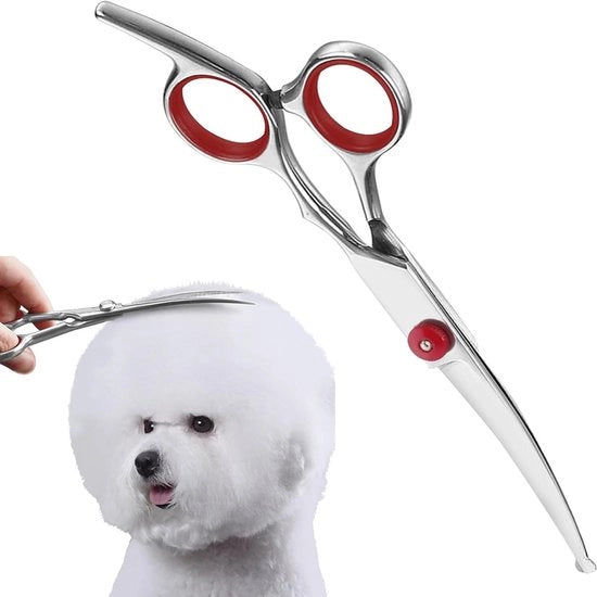 Taglieri Curvi Professionali per il Cuoio Capelluto di Cani e Gatti - Taglieri per Ridurre per Animali Domestici