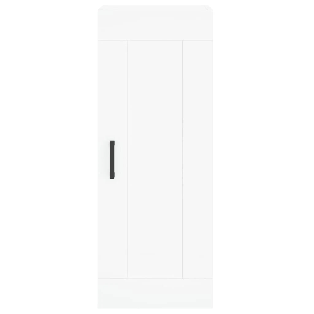 Buffet credenza cassettiera mobiletto mobile contenitore organizer cucina soggiorno salotto alto 34,5 x 34 x 180 cm legno ingegnerizzato bianco 02_0032388