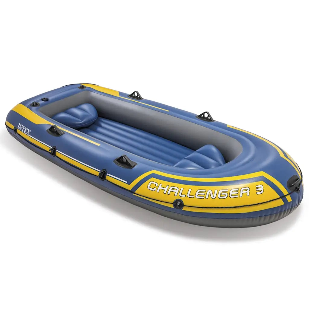 INTEX Set Gommone Gonfiabile con Remi e Pompa Challenger 3 90799