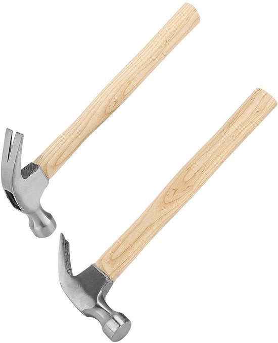 Manubrio in legno per attrezzi - 2 pezzi - 16 oz - Maniglia in acciaio