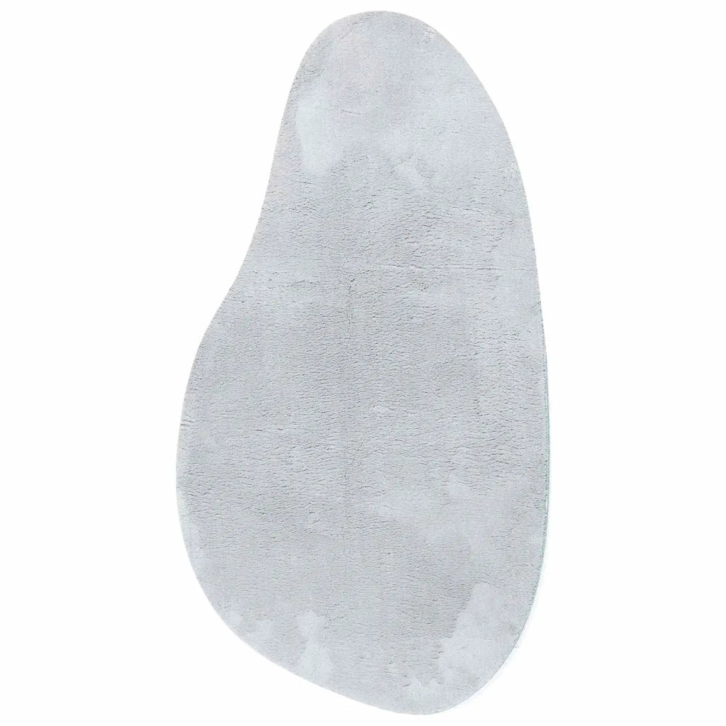 Tappeti per area HUARTE Grigio 80 x 150 cm Poliestere 4103782