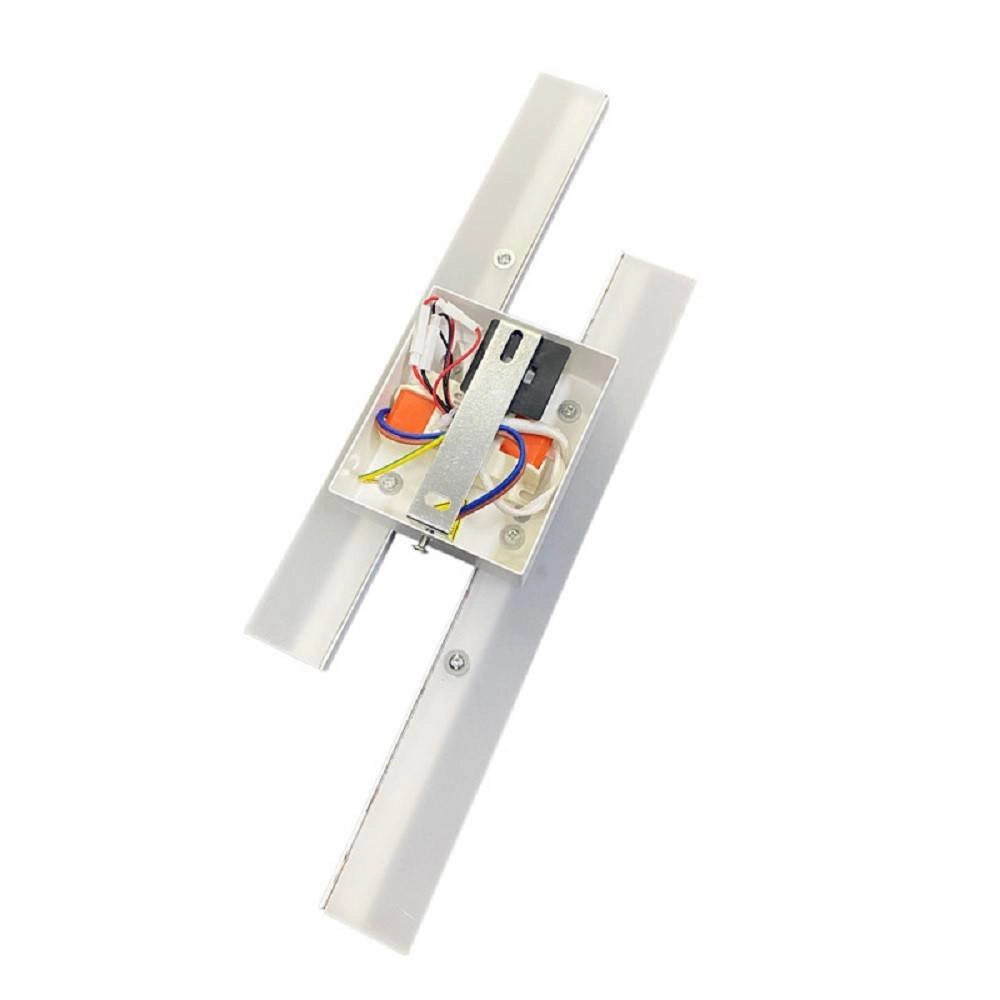 Trade Shop - Applique Parete Moderno 10w Lumetto Abat Jour Bianca Luce 6500k 4000k 3000k E87b -