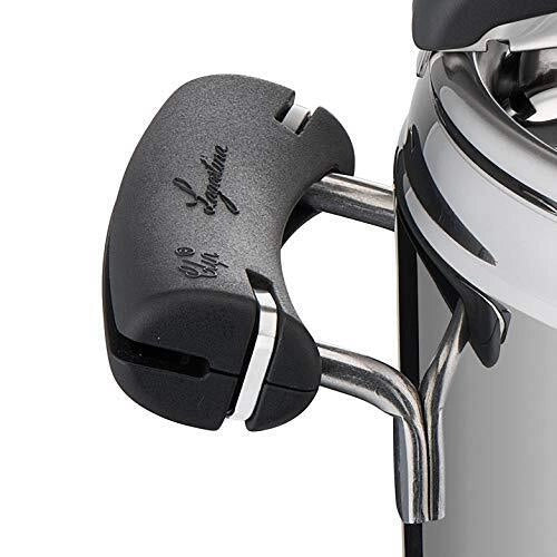 Lagostina 012018010505 Preziosa Pentola a Pressione 5 L Acciaio 18-10 con Sistema Lagoeasy'up e 6 Sistemi di Sicurezza colore Acciaio