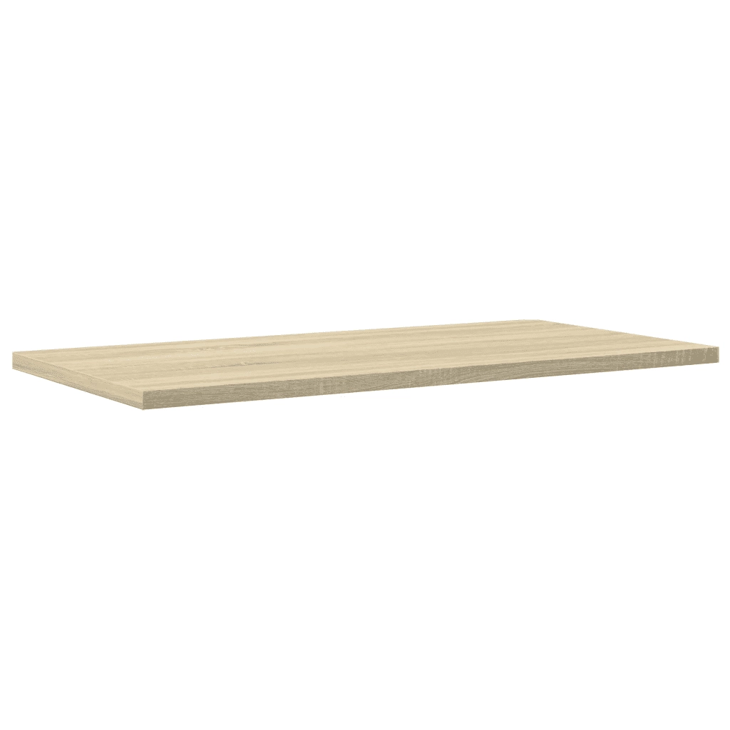 Ripiani per Libreria 4pz Rovere Sonoma 60x30x1,5cm Multistrato 805240
