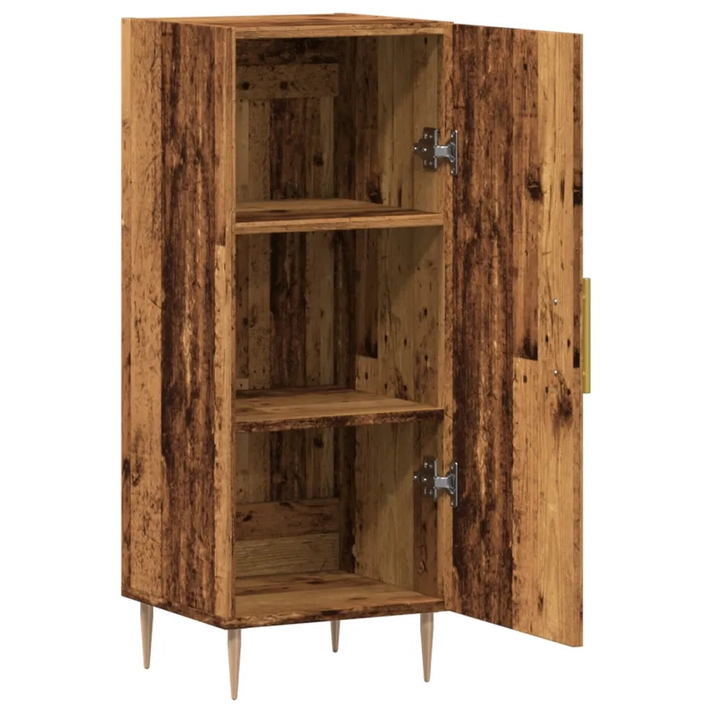 Credenza Legno Antico 34,5x34x90 cm in Truciolato 857183