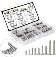 Assortimento di viti a tappo autoimpatto 265pz