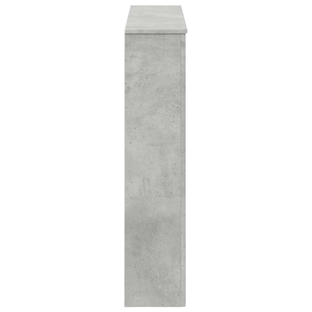 Cornice per camino Grigio Cemento 93 x 20 x 89 cm 8006627