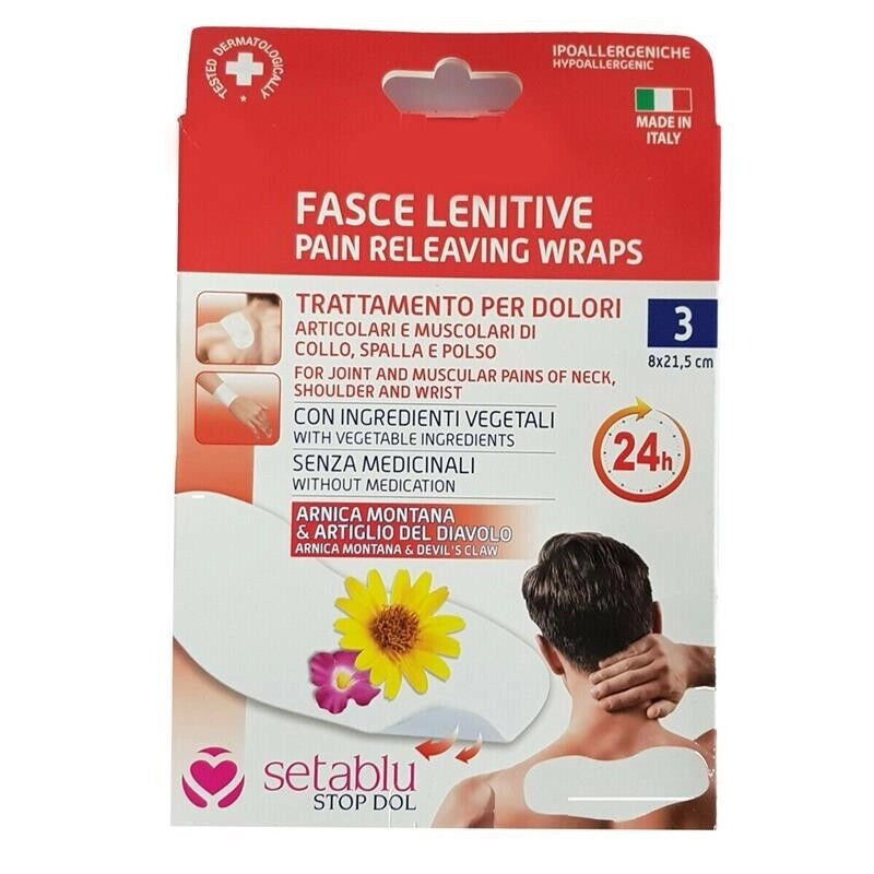 SETABLU FASCE LENITIVE PER DOLORI MUSCOLARI