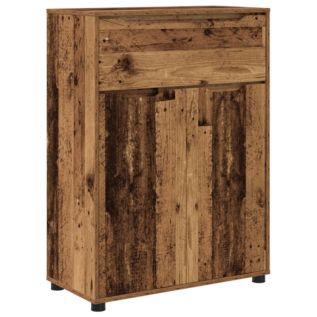 Mobile da Bagno con cassetto Legno vecchio 72,5 x 36,5 x 100 cm 888775