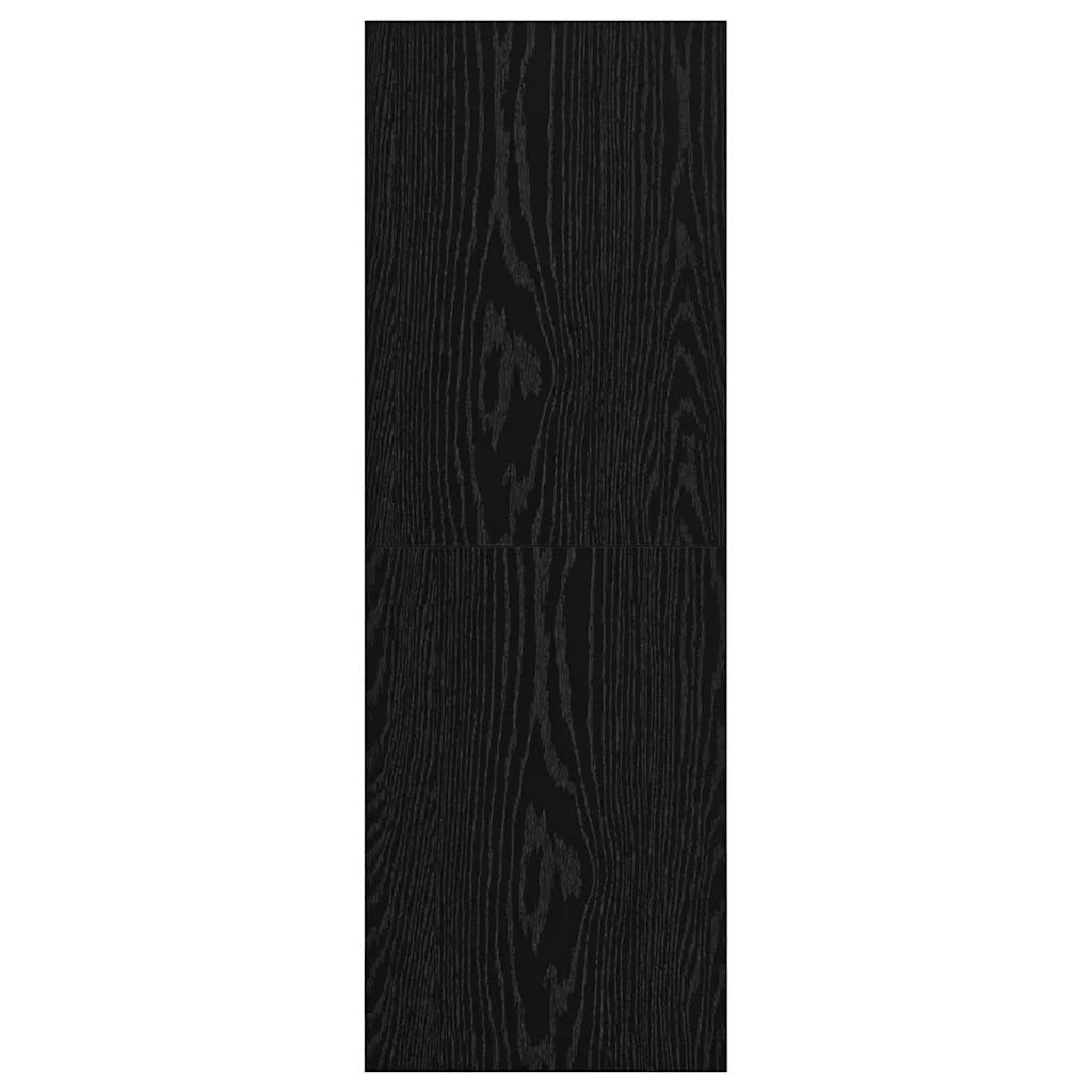 Set mobile TV-Credenza per TV Rovere Nero 37 x 37 x 107 cm Legno multistrato 206397