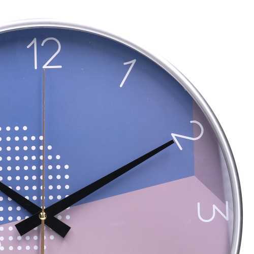 Orologio da Parete Ø35 cm in Plastica Multicolor