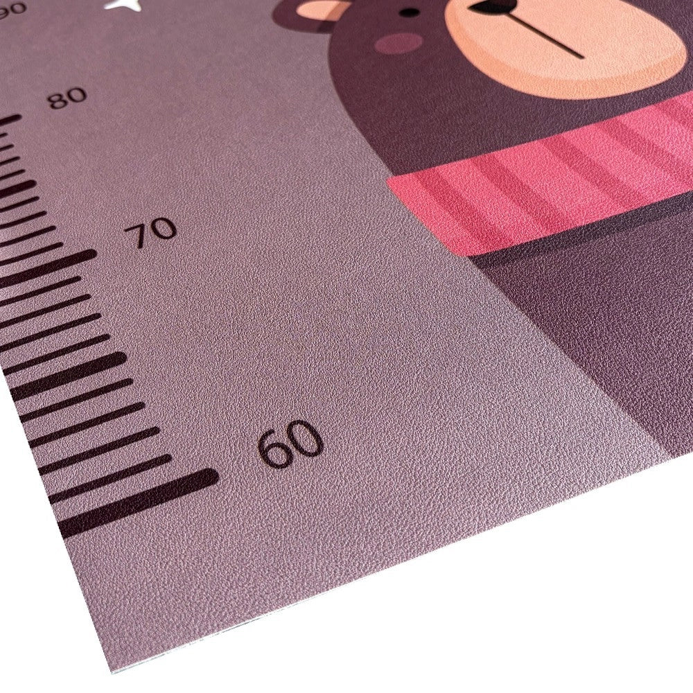Metro Parete Misura Crescita Bambini in PVC 36x120 Cm Righello Grafico Altezza Muro Bimbi DIS_L