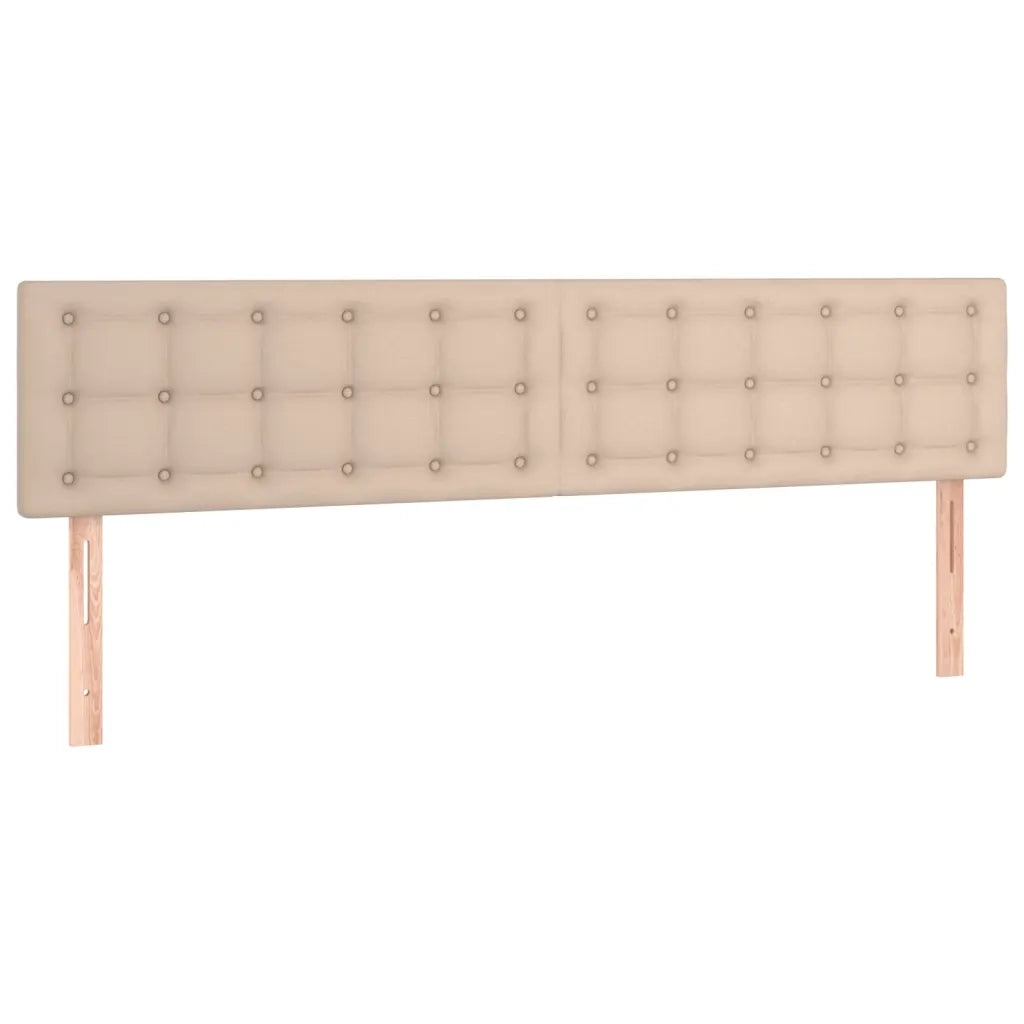 Giroletto a Molle con Materasso Cappuccino 200x200cm Similpelle cod mxl 64809