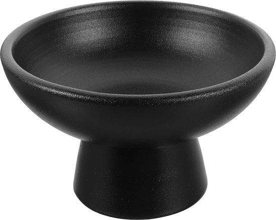 Piatto Ceramico per Frutta e Snack con Base Alta, Tazza per Dessert e Insalata, Bowl per Dolci in Stile Cinese